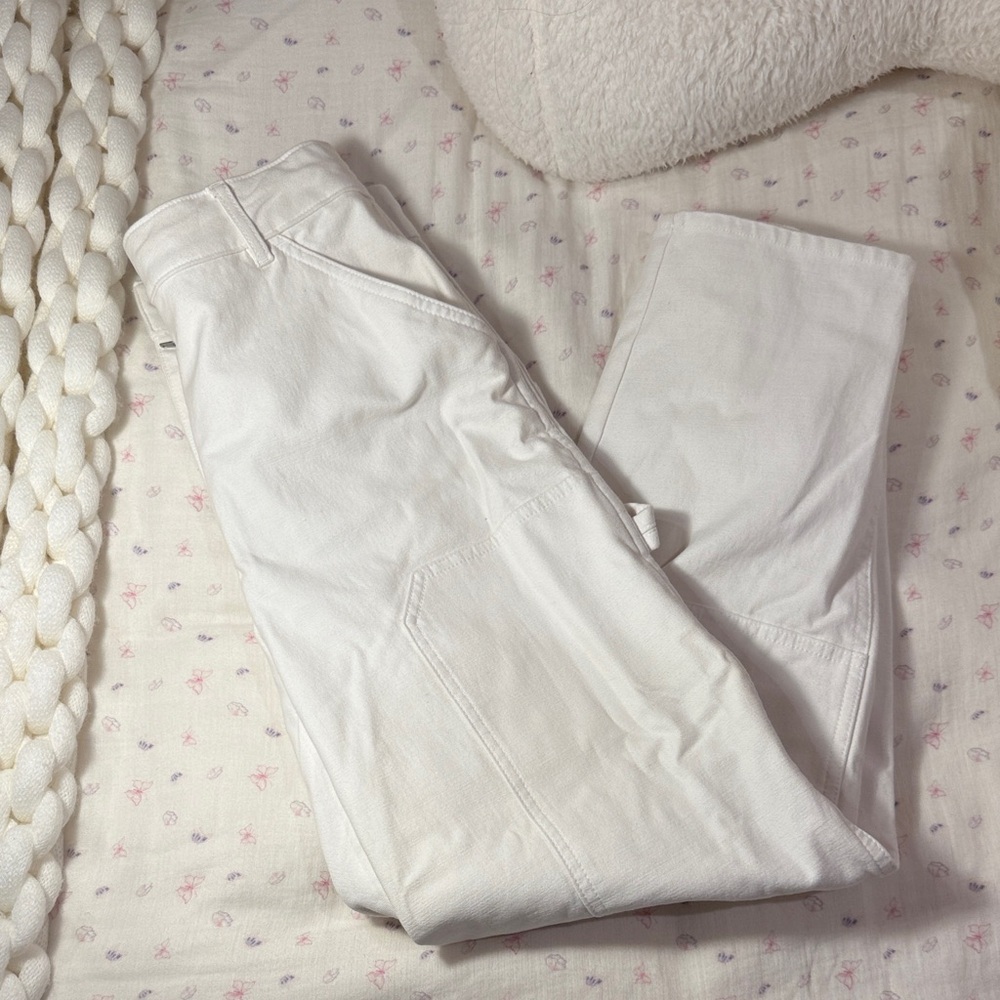 Aritzia Wilfred Cream Pants